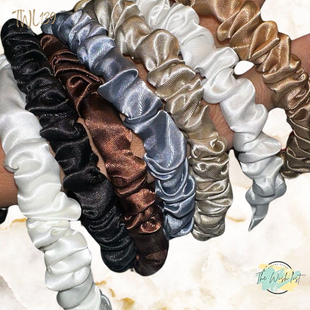 Solid Ruched Headband/ Alice Bands - Assorted Colors
