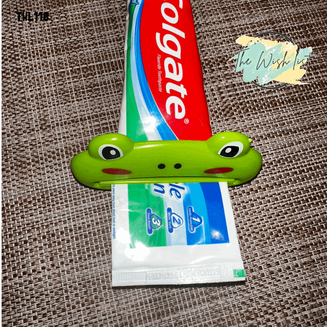 Cartoon Animal Shaped Toothpaste & Face Wash Squeezer