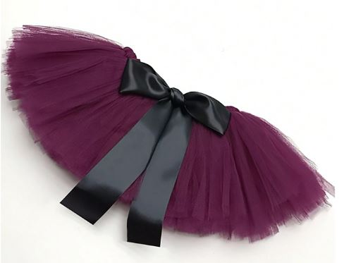 Newborn Baby Girls' Birthday Tutu Dress & Headband Set baby Shower Gifts -2Pcs Purple