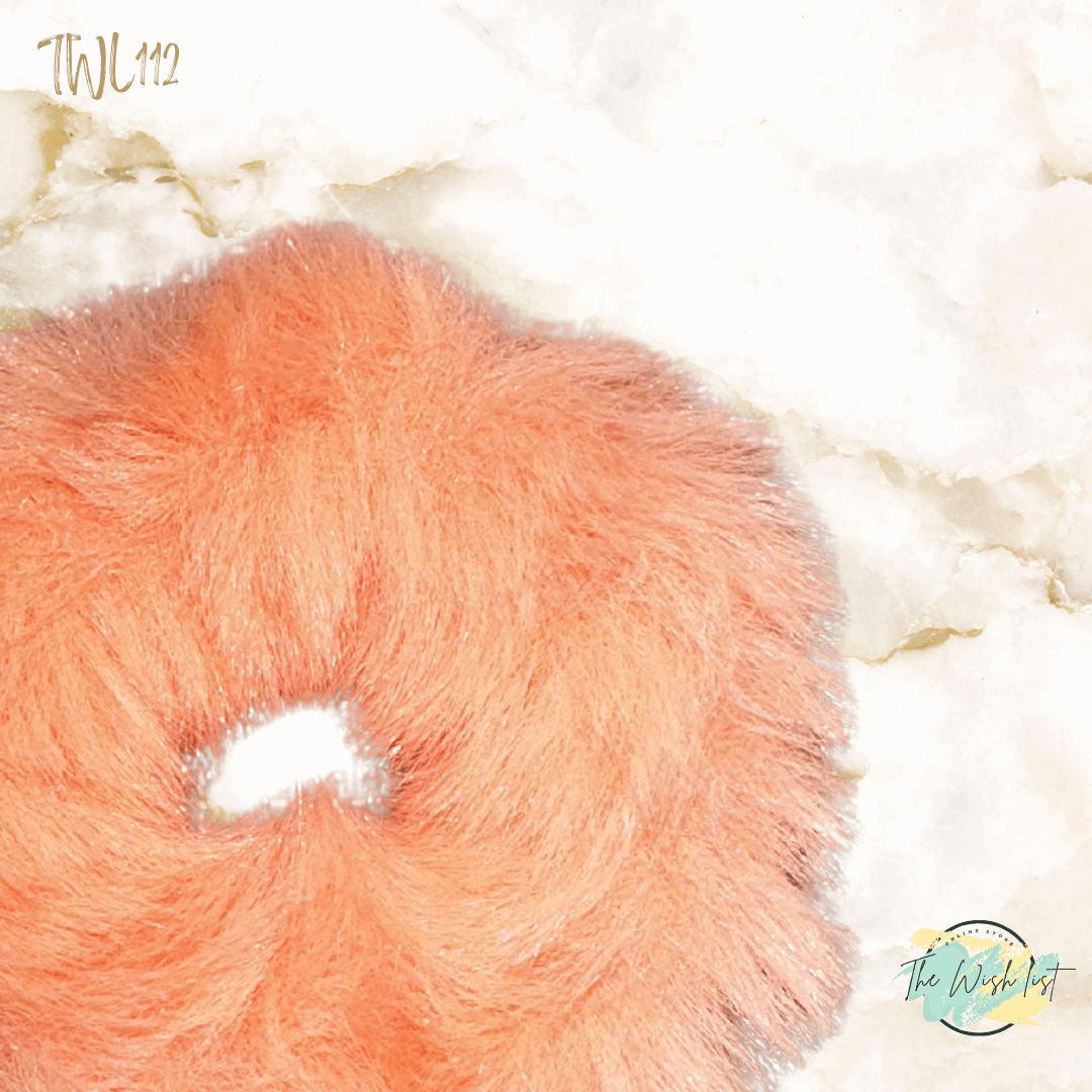 Colorful Plush Hair Tie, Elastic Hair Bands