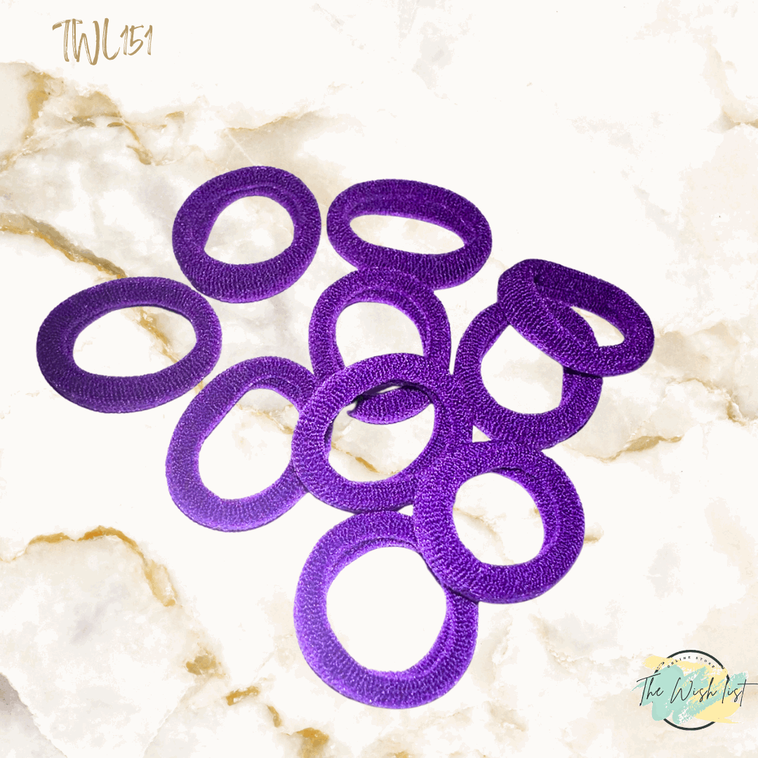 Bright Color Soft Hair Tie For Girls