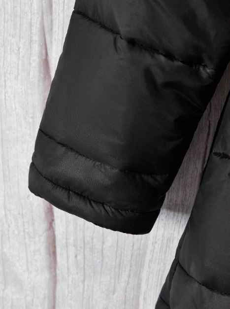 Casual Faux Fur Collar Hooded Mid-Length Jacket For Girls