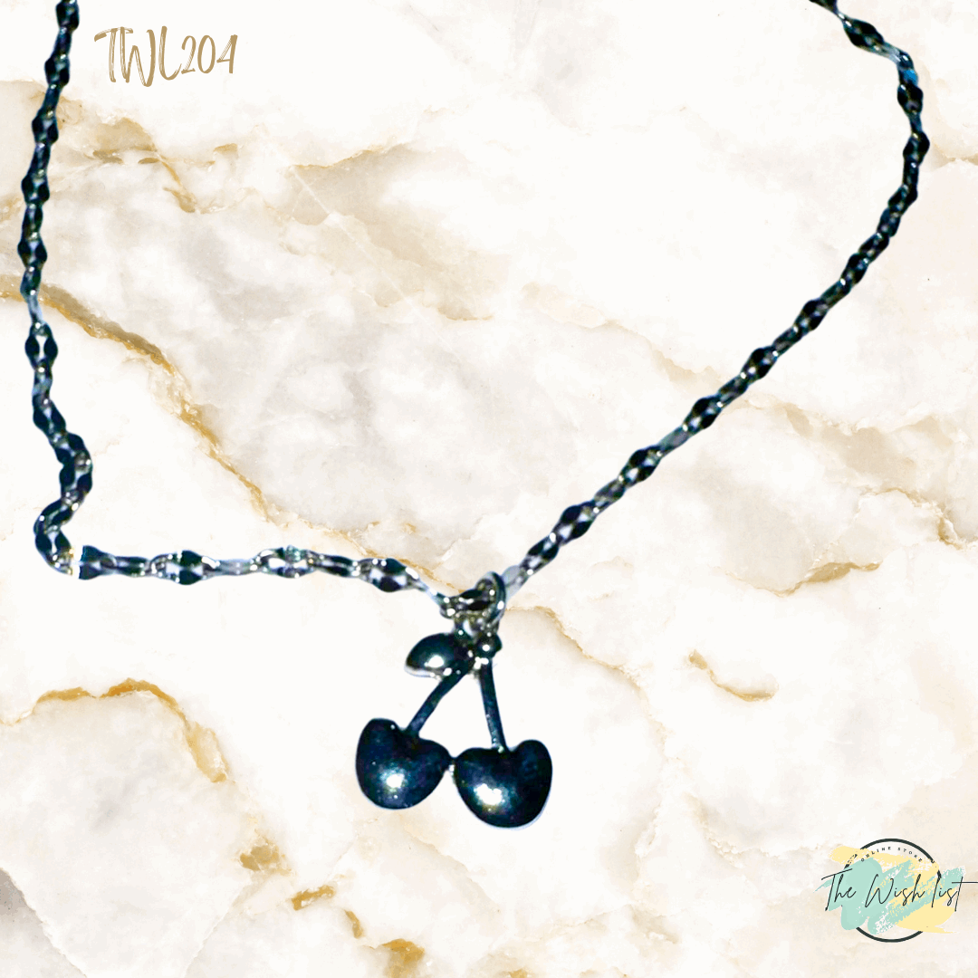 Cherry Pendant Necklace