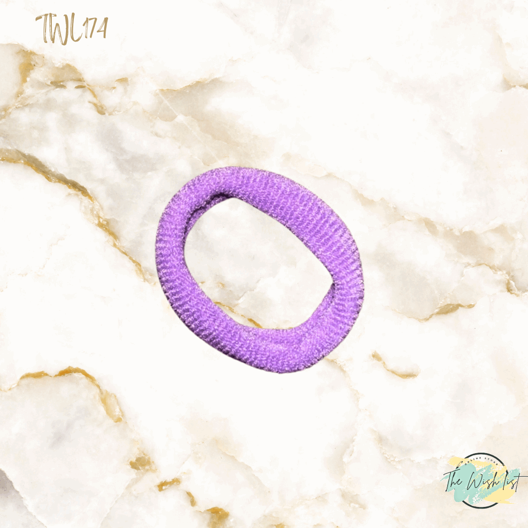 Cotton baby seamless hair ties