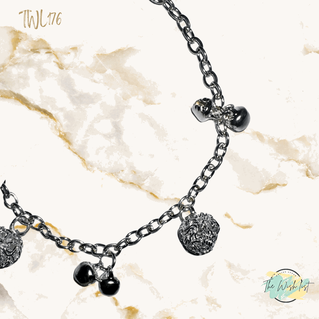 Bell Charm Bracelet with real bells