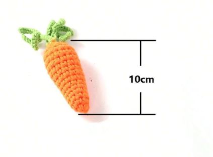 3pcs Newborn Crochet Cap + Overall Pants + Carrot Doll Set -Photography Outfit - Birthday Outfit - baby Shower Gifts Baby Shower -Easter Gift For Girls/Boys