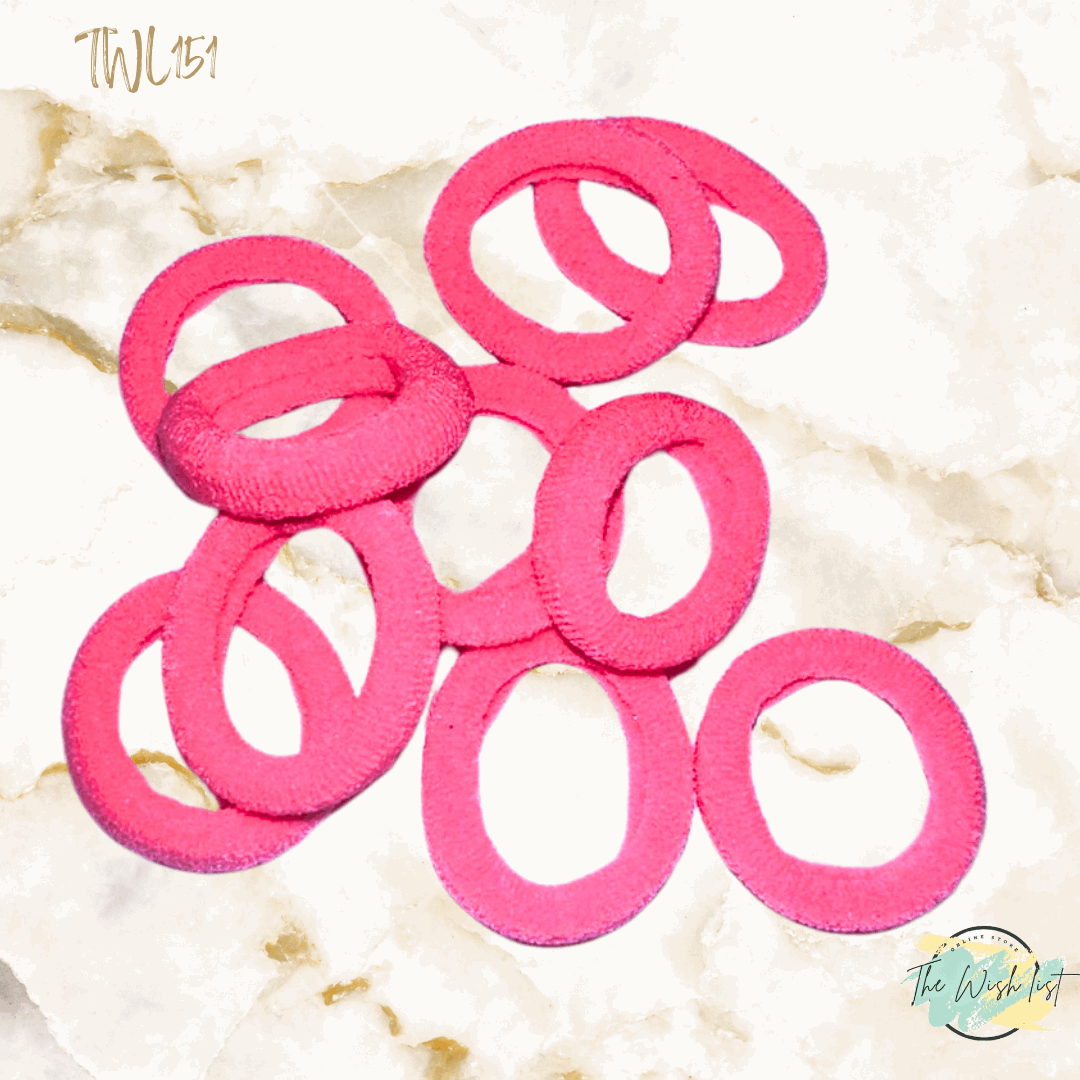 Bright Color Soft Hair Tie For Girls