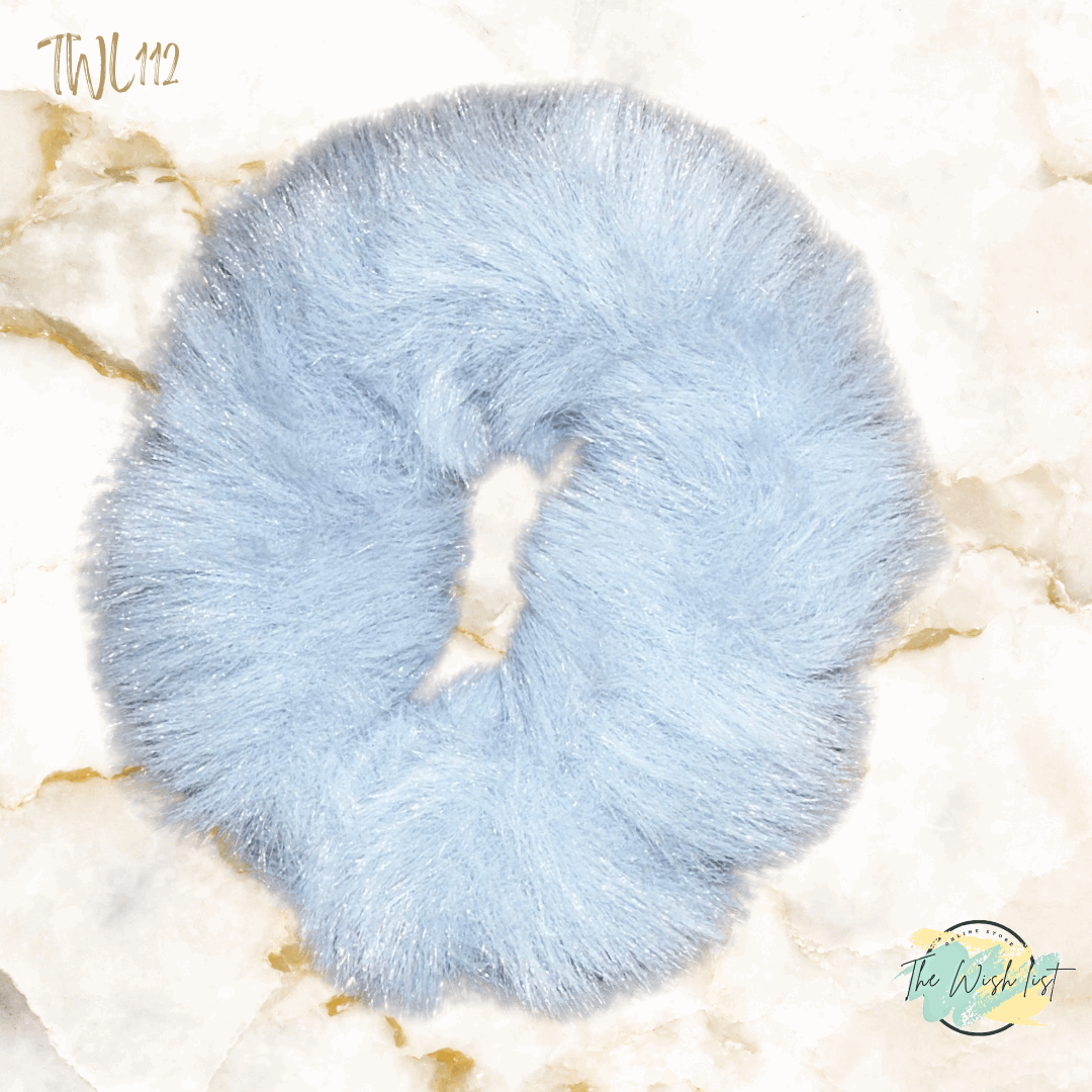 Colorful Plush Hair Tie, Elastic Hair Bands