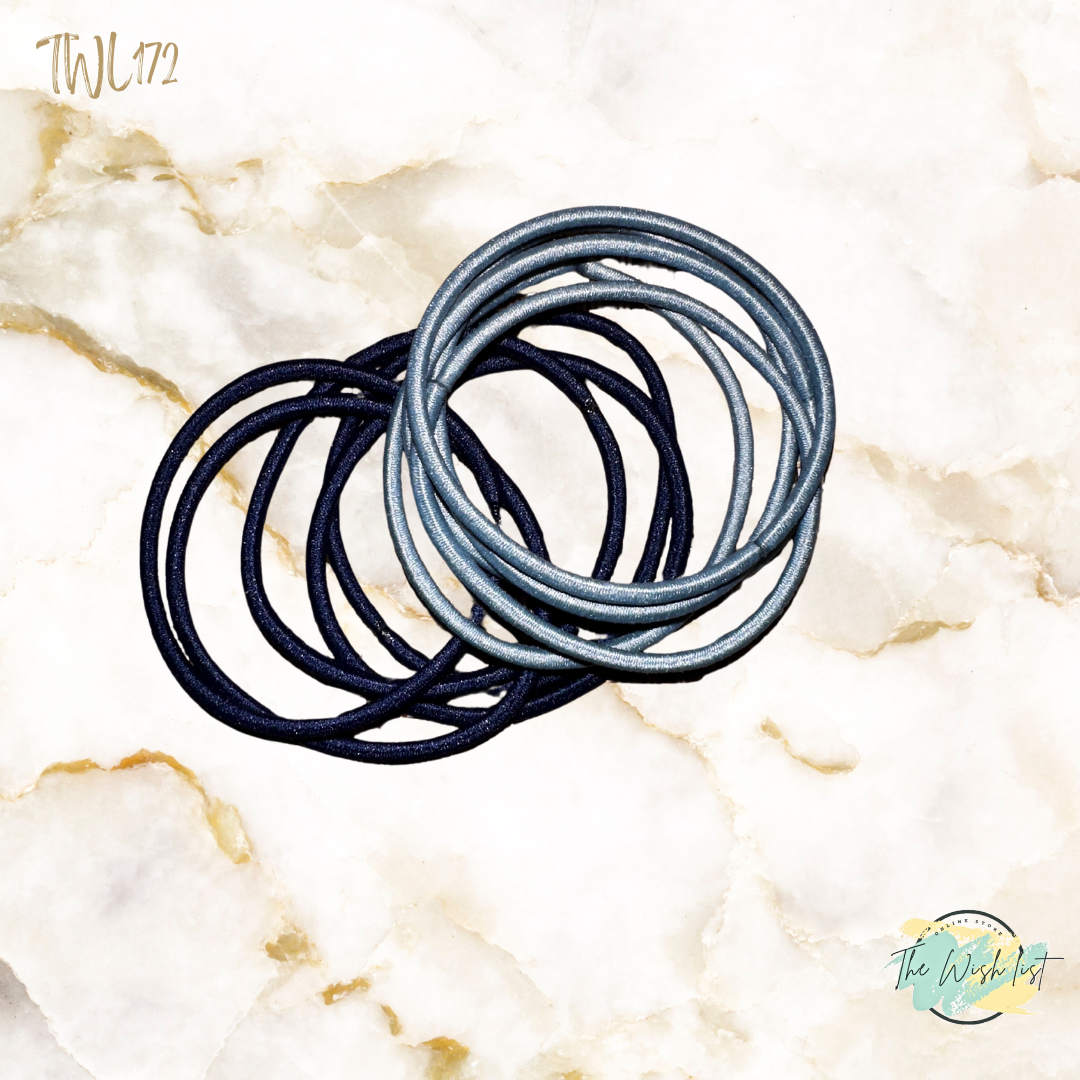 Solid Hair tie for Women, Elastic Hair Tie, No Damage- Assorted Colors