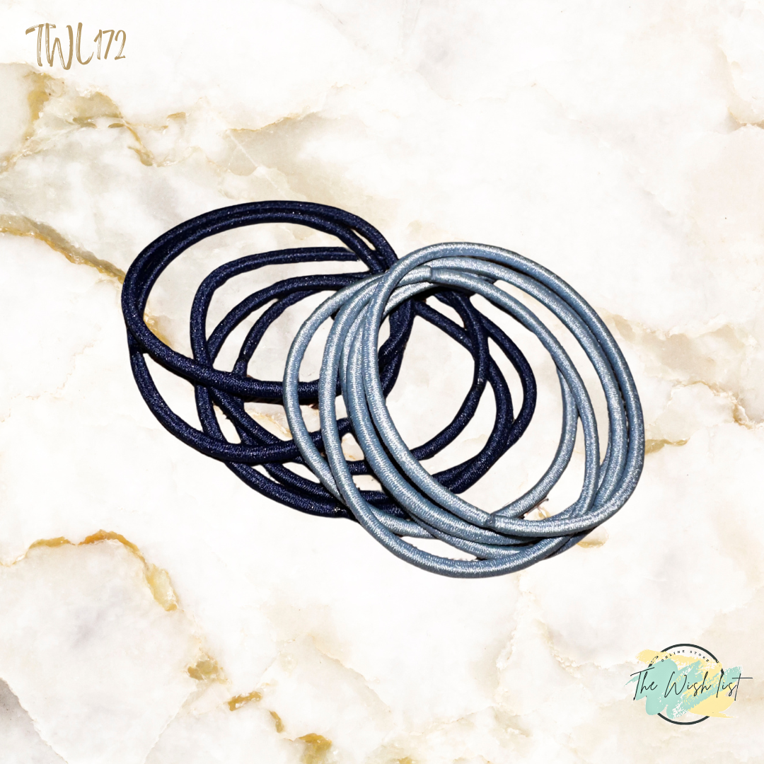 Solid Hair tie for Women, Elastic Hair Tie, No Damage- Assorted Colors