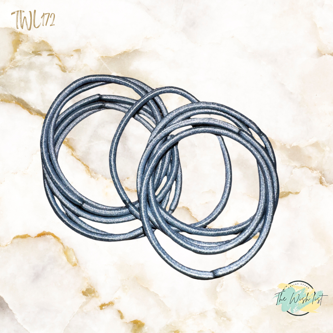 Solid Hair tie for Women, Elastic Hair Tie, No Damage- Assorted Colors