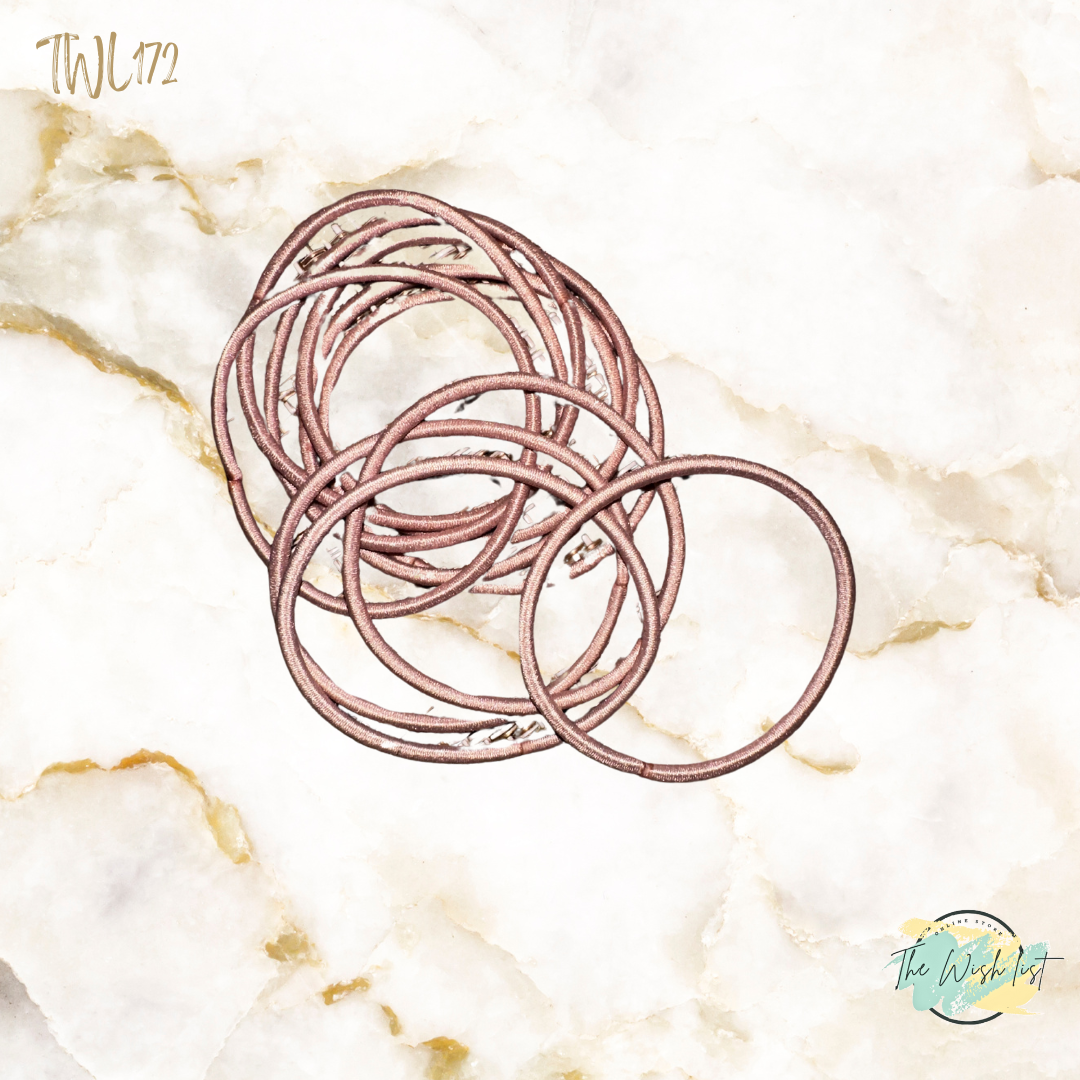 Solid Hair tie for Women, Elastic Hair Tie, No Damage- Assorted Colors