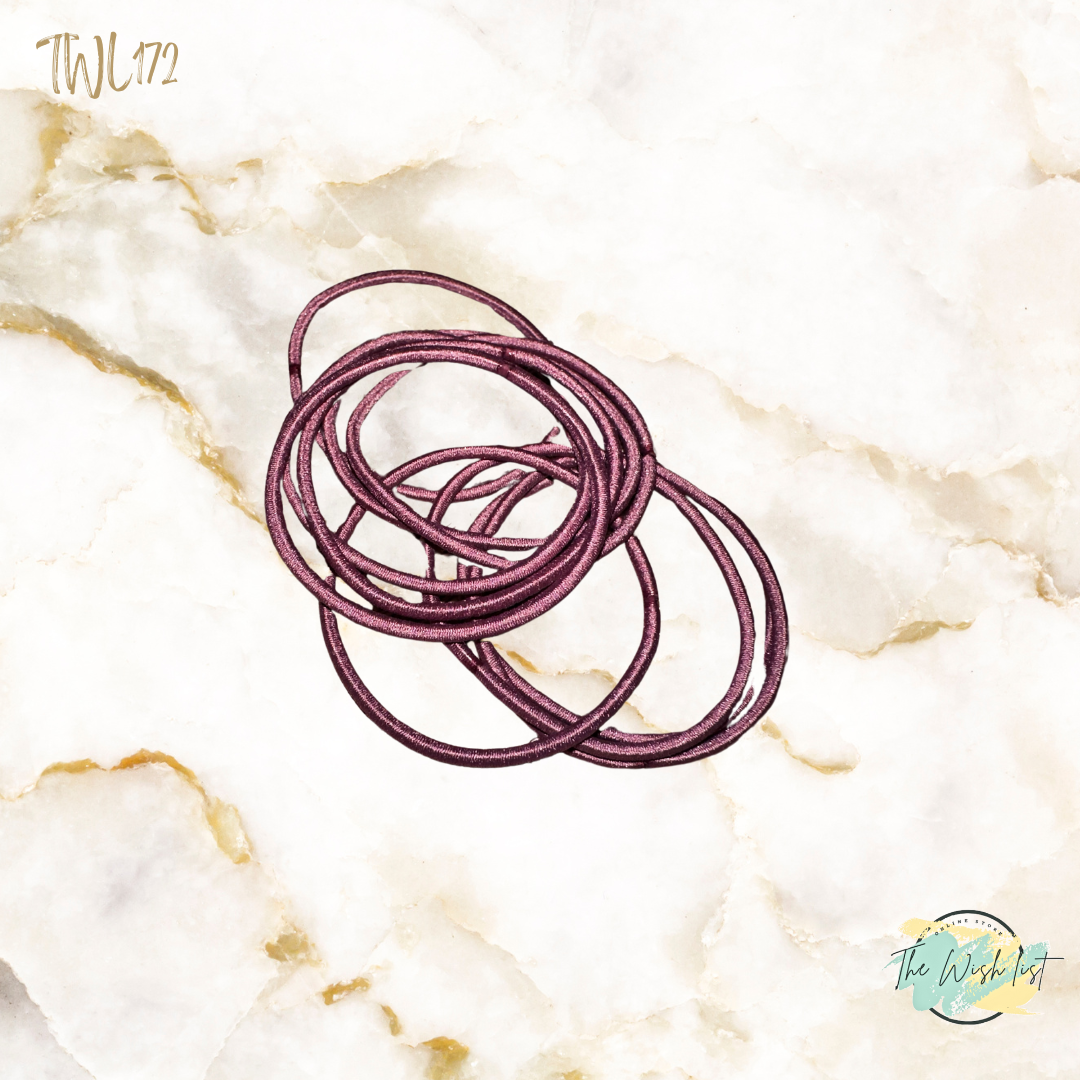 Solid Hair tie for Women, Elastic Hair Tie, No Damage- Assorted Colors