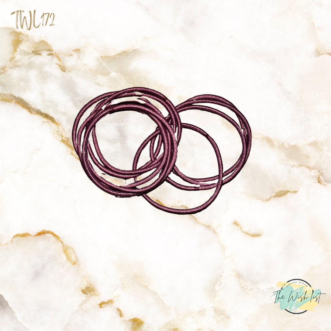 Solid Hair tie for Women, Elastic Hair Tie, No Damage- Assorted Colors