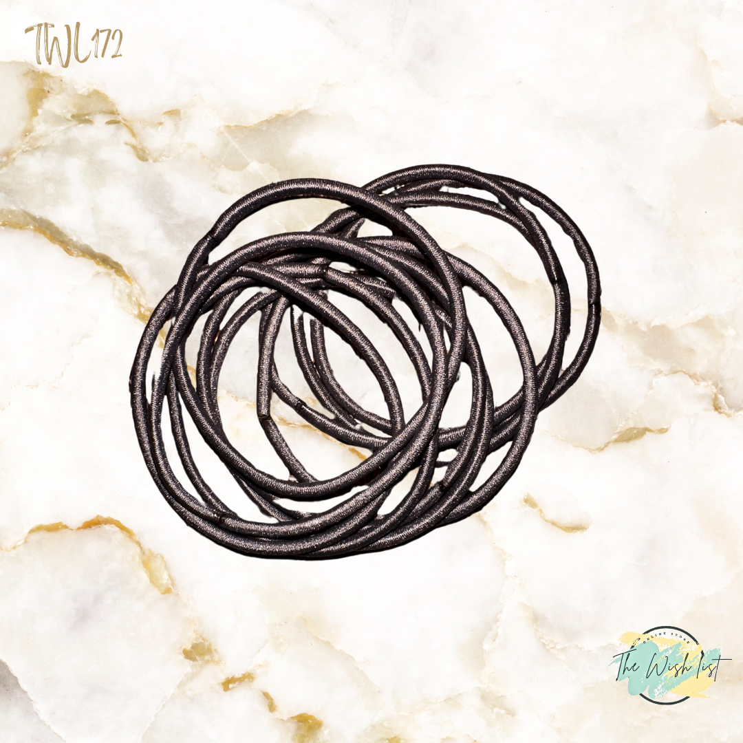 Solid Hair tie for Women, Elastic Hair Tie, No Damage- Assorted Colors