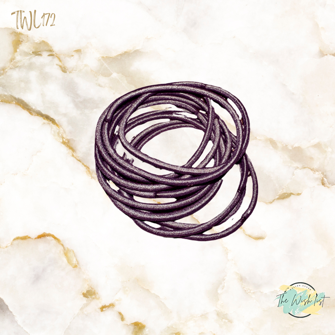 Solid Hair tie for Women, Elastic Hair Tie, No Damage- Assorted Colors