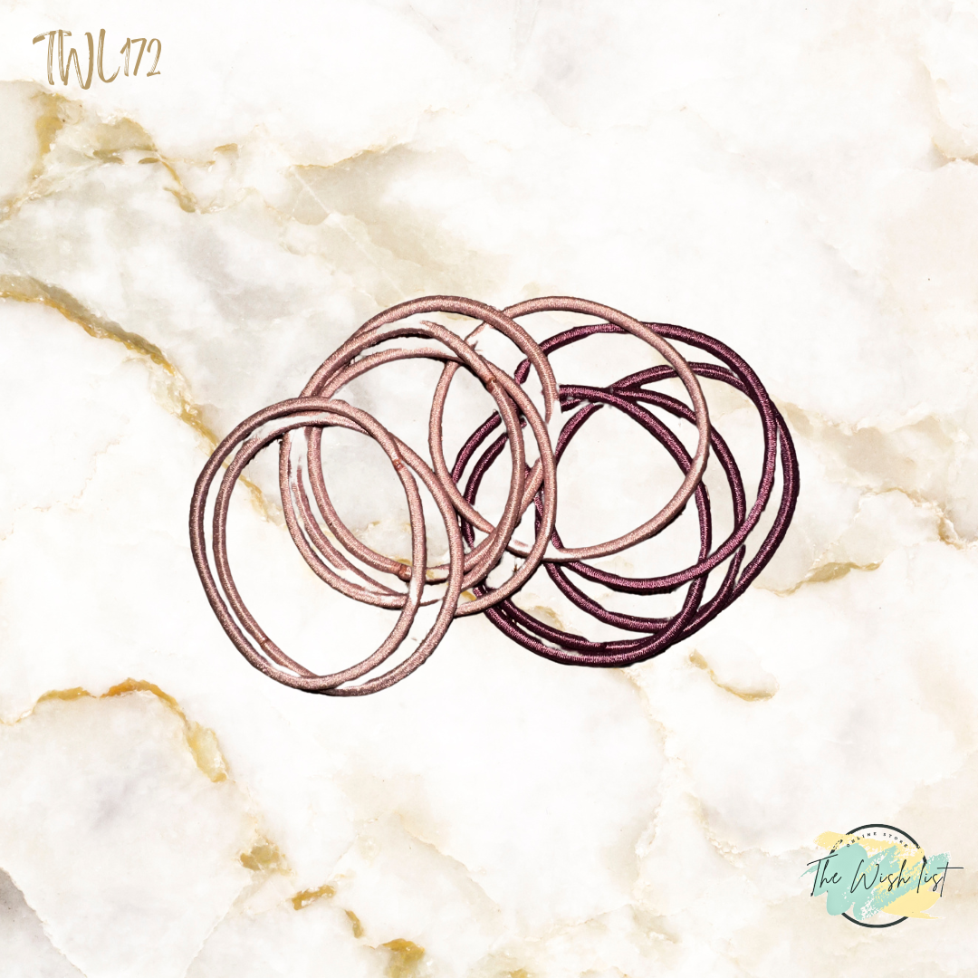 Solid Hair tie for Women, Elastic Hair Tie, No Damage- Assorted Colors