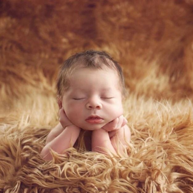 Faux Fur Newborn Photography Props Blanket Fluffy Soft Shoot Backdrop