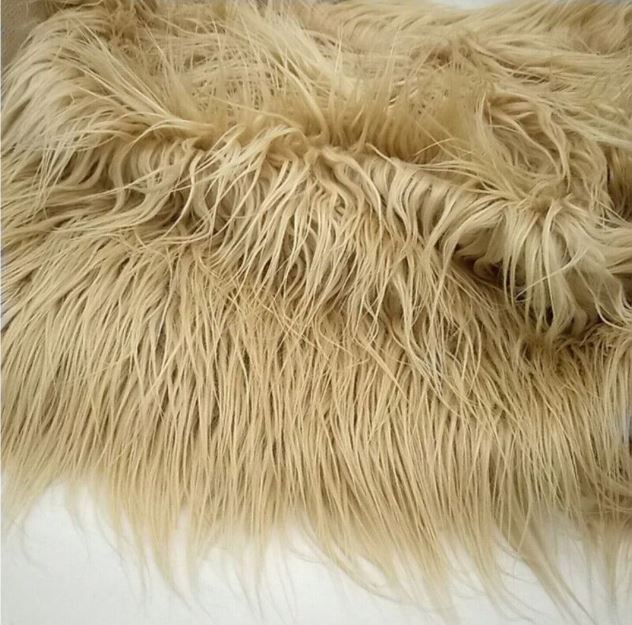 Faux Fur Newborn Photography Props Blanket Fluffy Soft Shoot Backdrop
