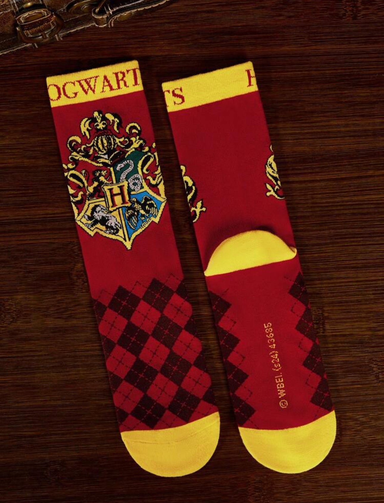 HARRY POTTER X 2 Pairs Women's Geometric And Animal Patch Colorblock Socks