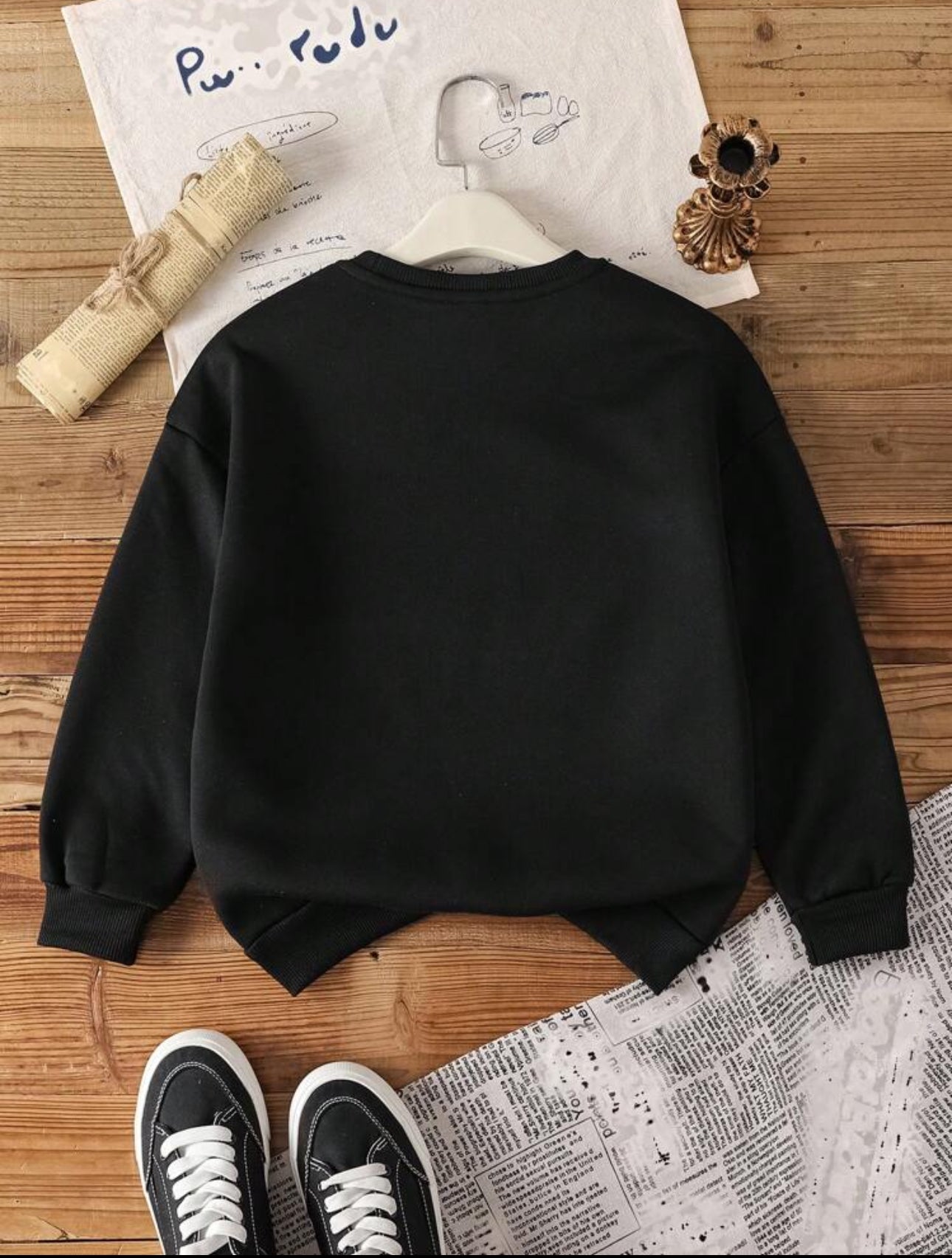 HARRY POTTER Tween Girl Casual Graphic Print Long Sleeve Crew Neck Sweatshirt