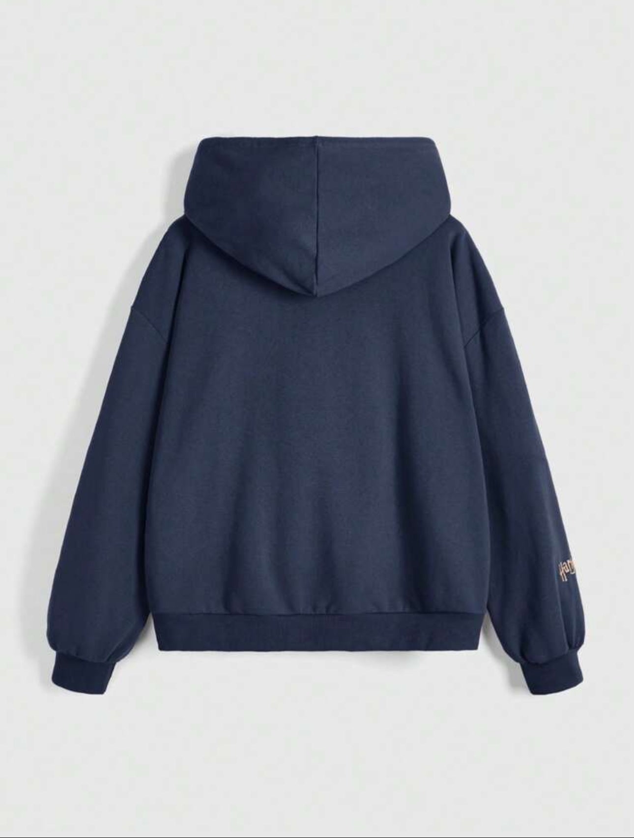 Harry Potter Women Embroidered Graphic Loose Fit Hooded Sweatshirt