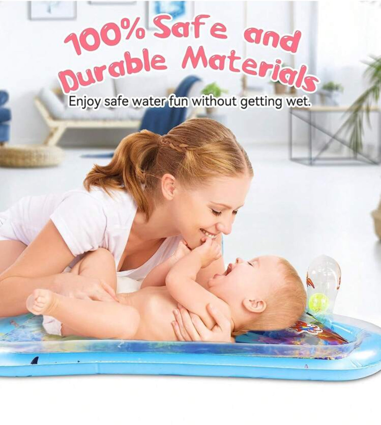 Jellyfish Thickened Baby Water Pad For Crawling And Training, Comfortable Cushion For, Promotes Sensory Development And Coordination Baby Toys, Toys For Infants, Tummy Time