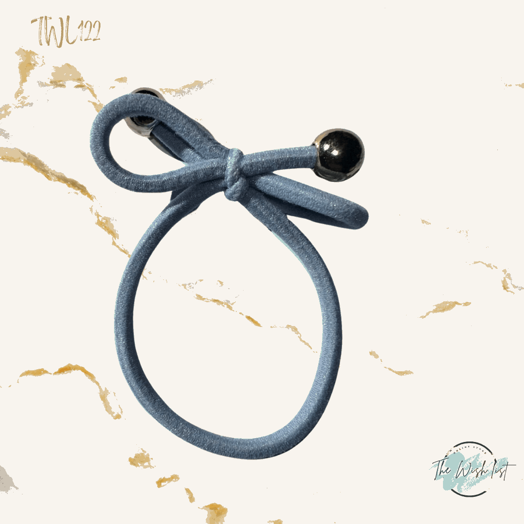 3 Pce Faux Pearl decor Hair Tie
