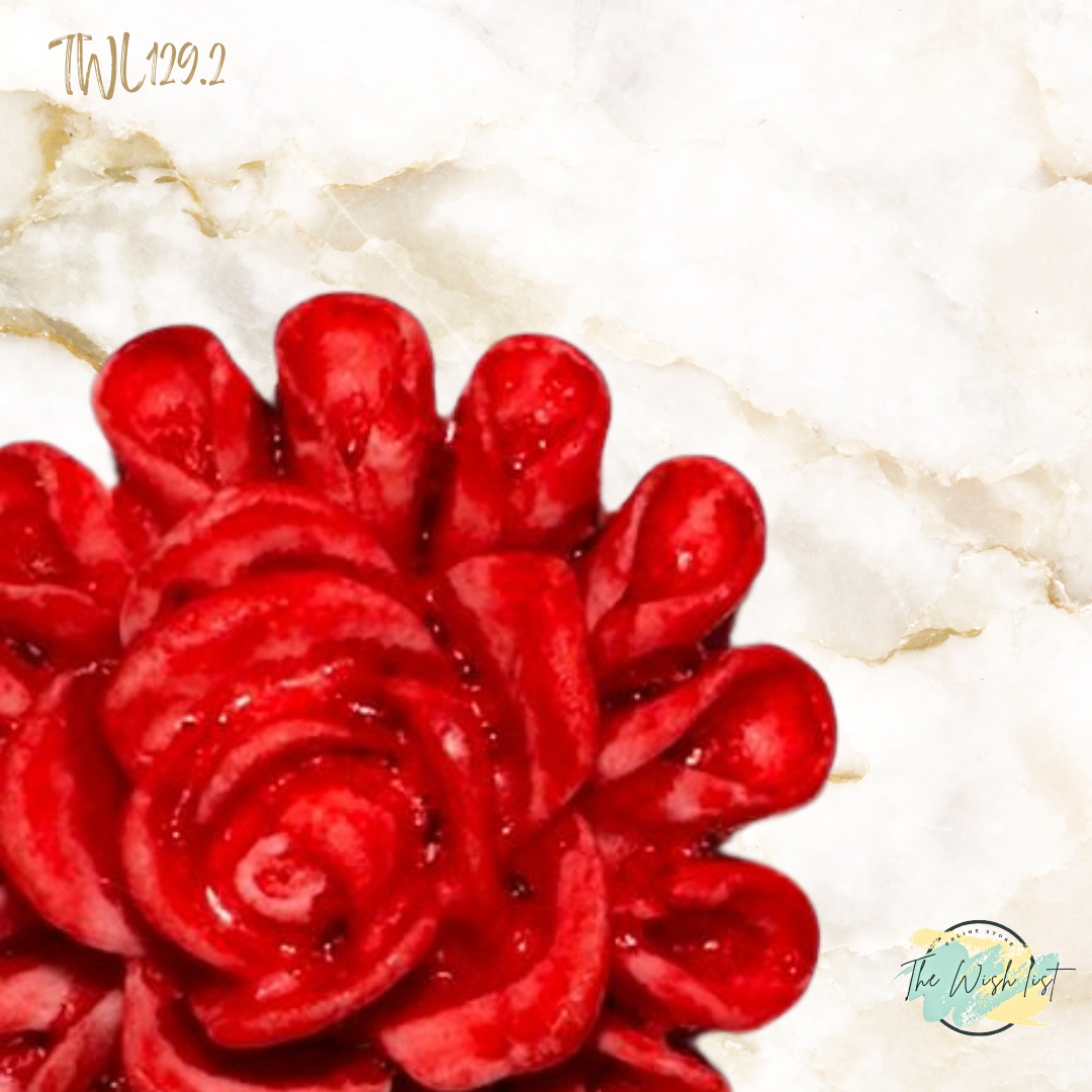 Women's Fashionable, Random Flower Shaped Polyresin - Effect Earrings