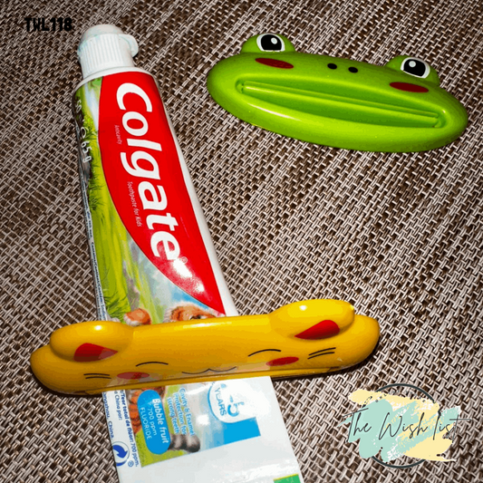Cartoon Animal Shaped Toothpaste & Face Wash Squeezer