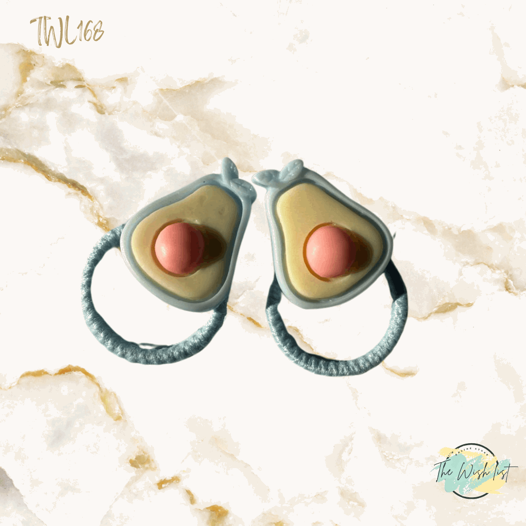 Character Hair Tie sets of 2 Pairs For Girls