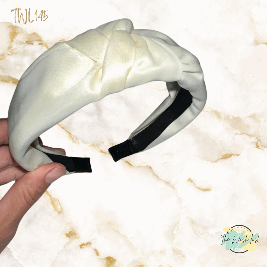 Satin Fabric Lady's Knot Alice Band