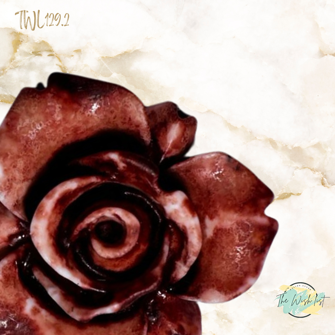 Women's Fashionable, Random Flower Shaped Polyresin - Effect Earrings