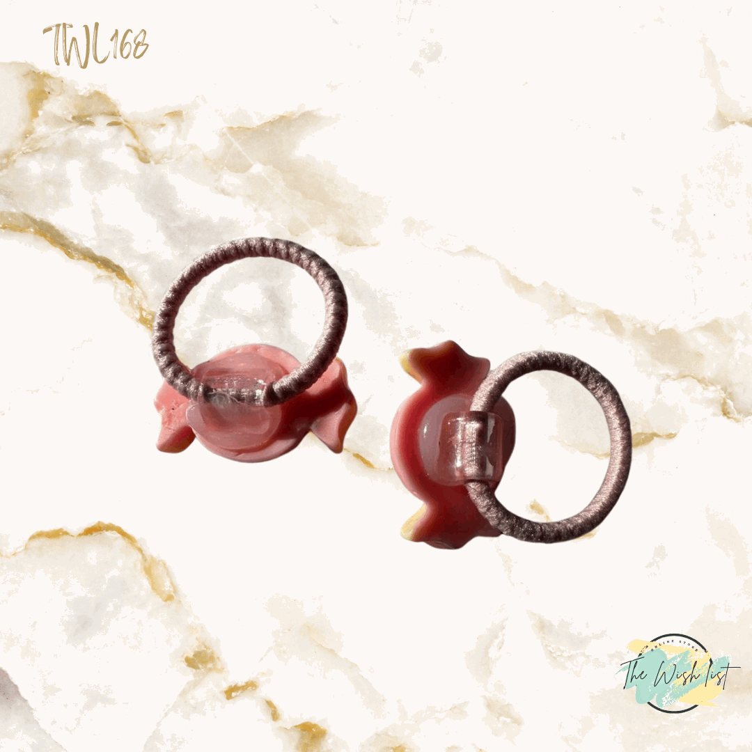 Character Hair Tie sets of 2 Pairs For Girls