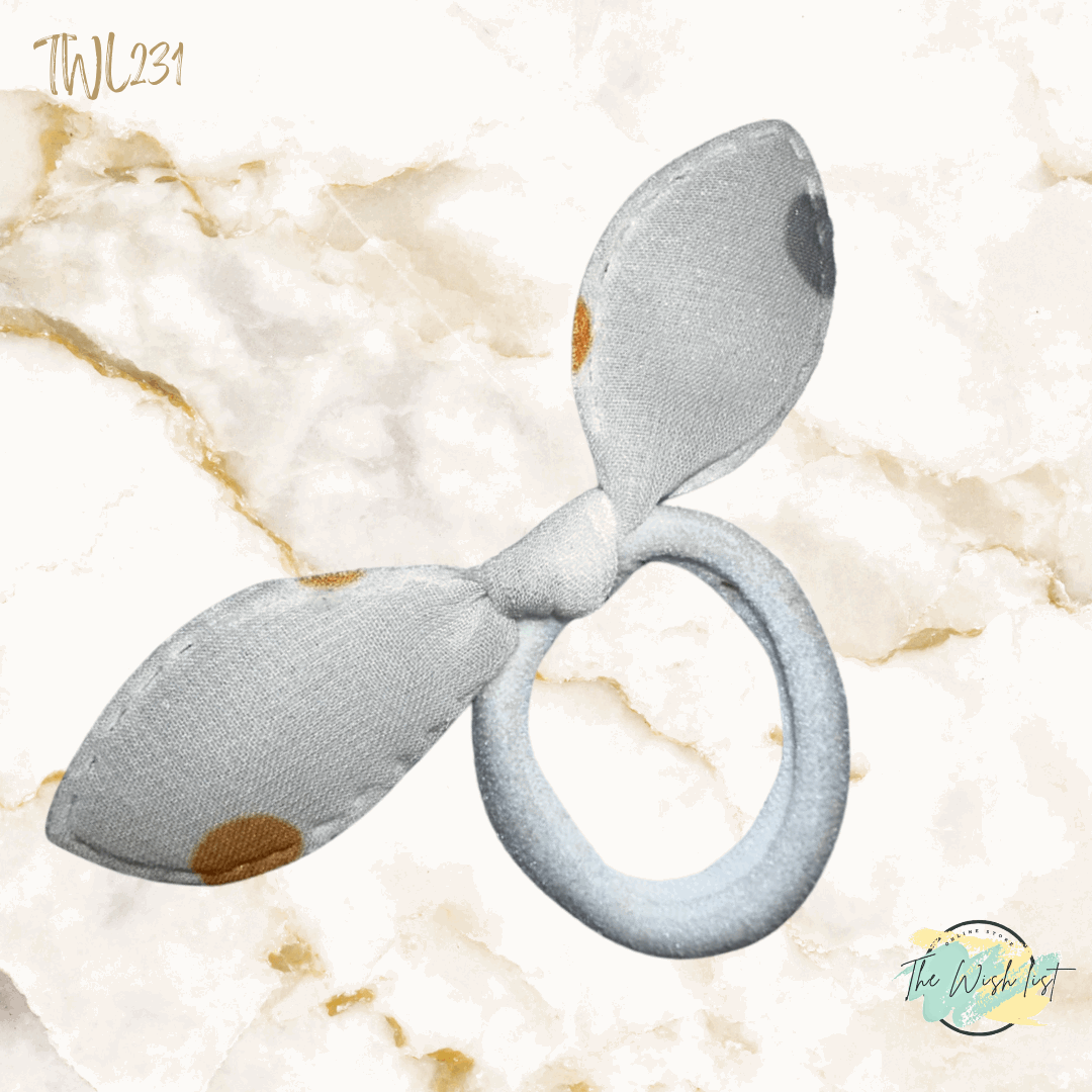 2Pce/ 3Pce Cute Rabbit Ears Hair tie