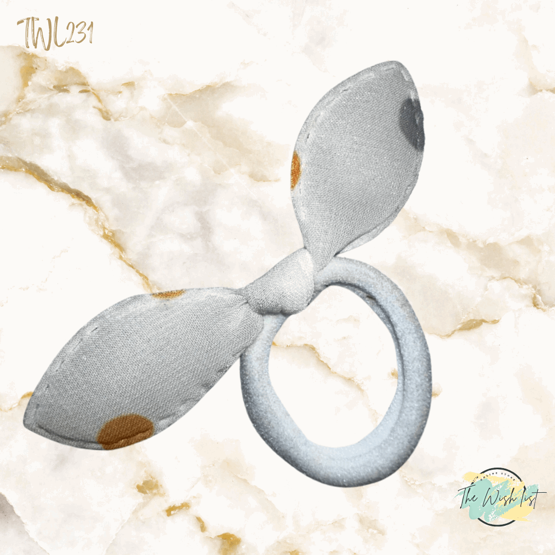 2Pce/ 3Pce Cute Rabbit Ears Hair tie