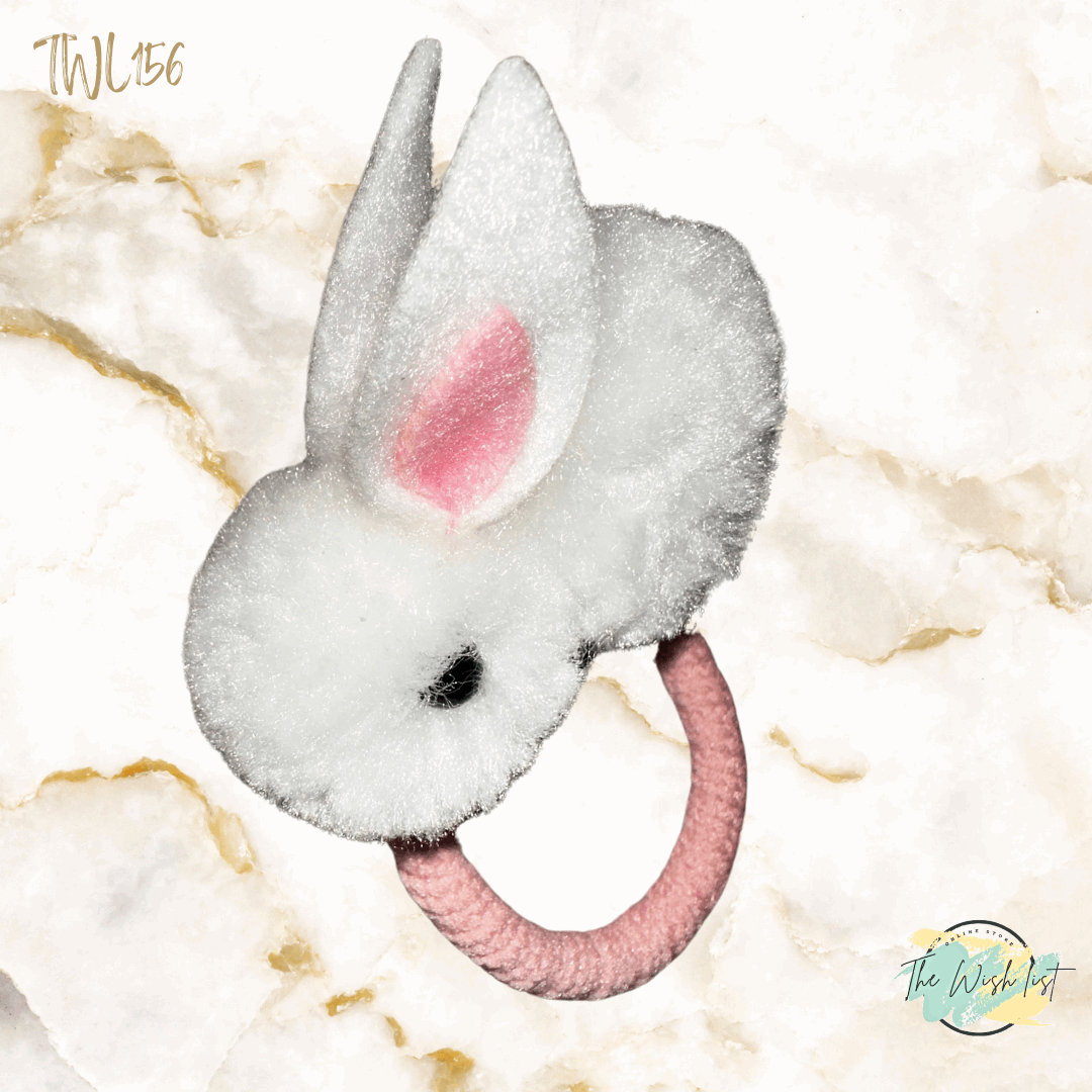 Fluffy Rabbit Hair tie