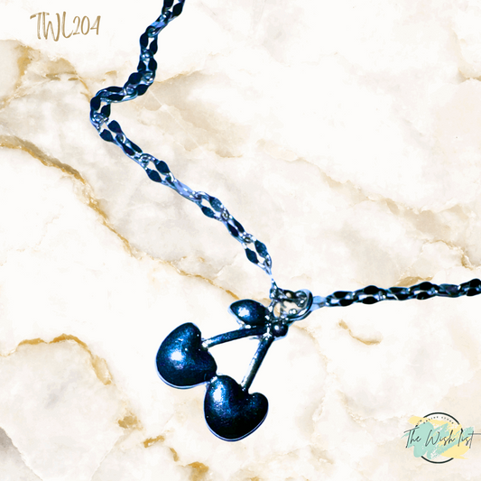 Cherry Pendant Necklace