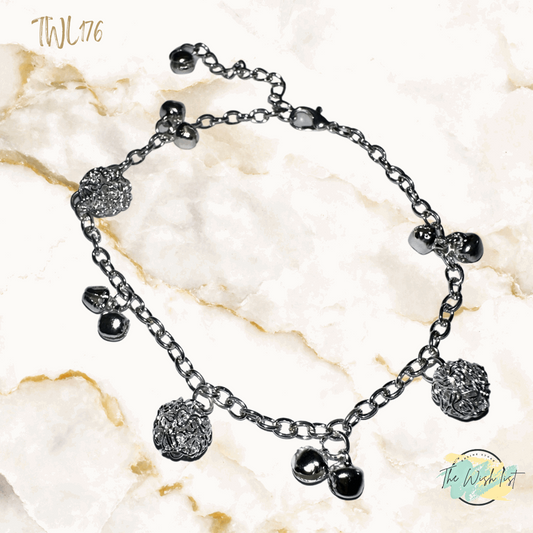 Bell Charm Bracelet with real bells