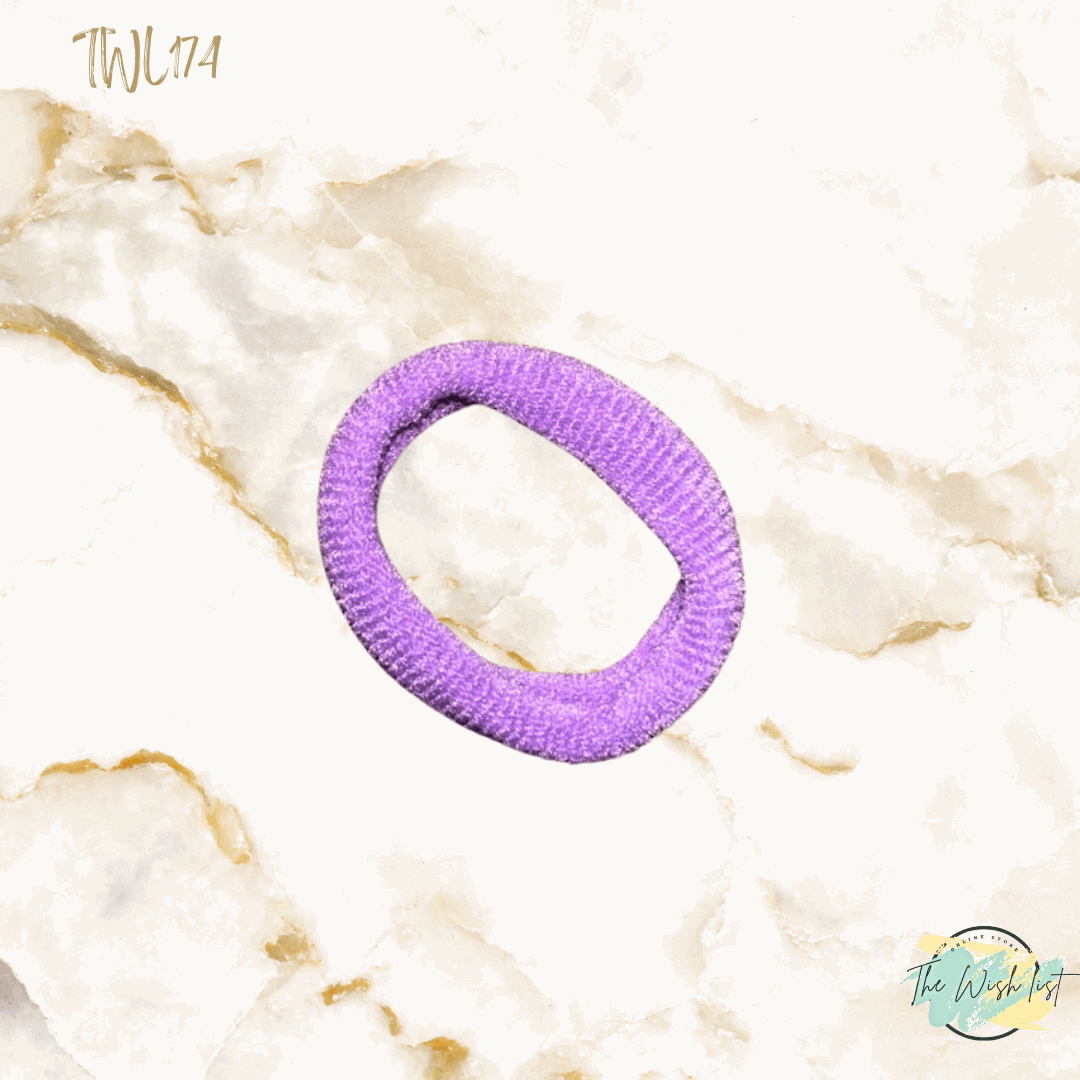 Cotton baby seamless hair ties
