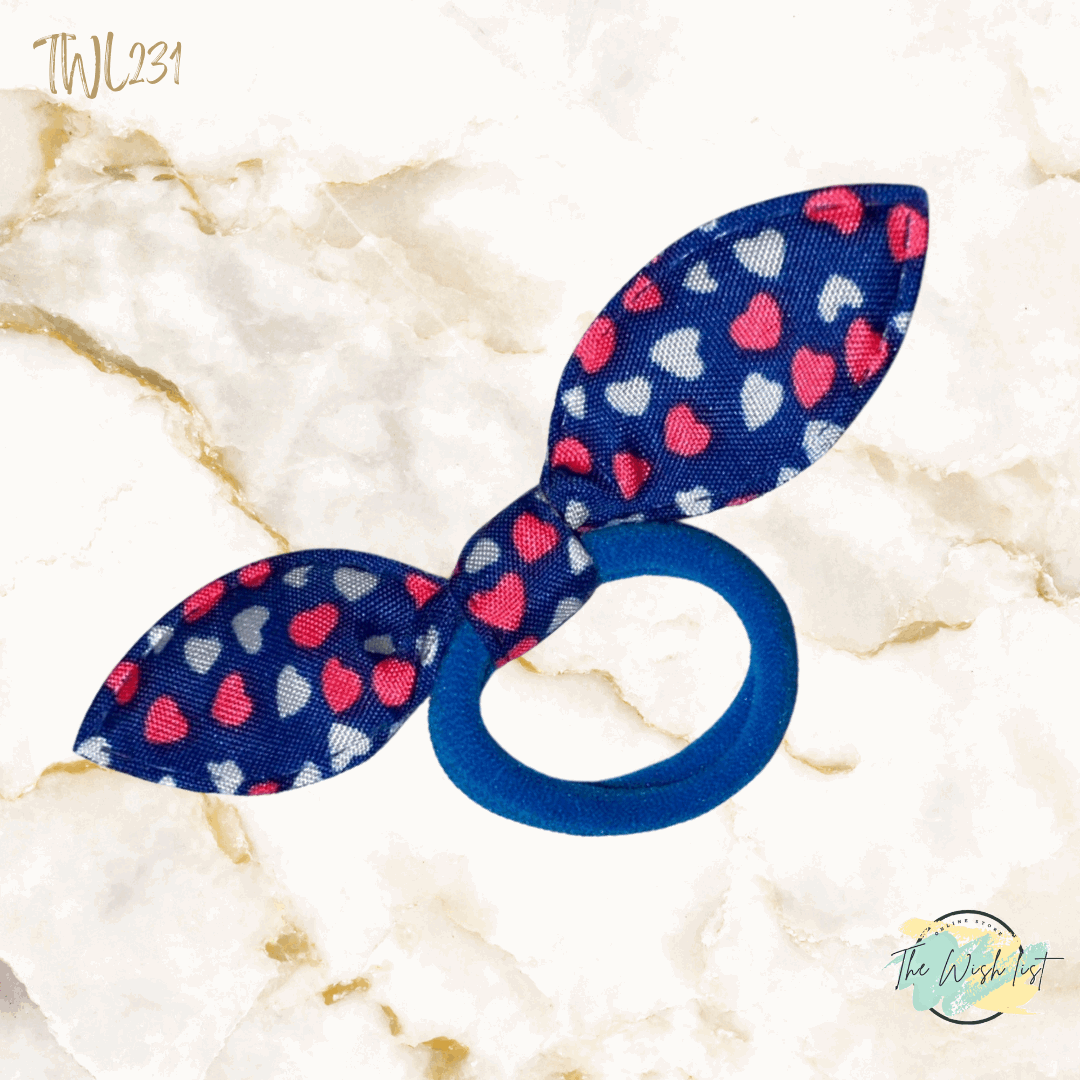 2Pce/ 3Pce Cute Rabbit Ears Hair tie