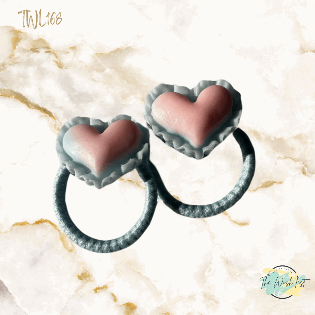 Character Hair Tie sets of 2 Pairs For Girls