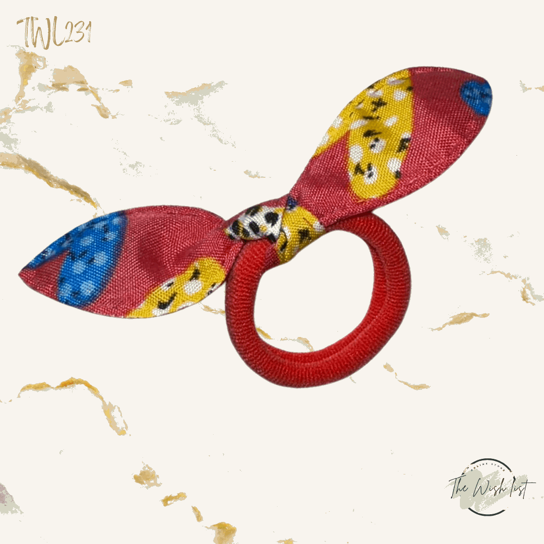 2Pce/ 3Pce Cute Rabbit Ears Hair tie