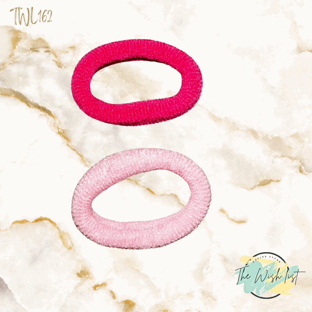 2pce Colorful Girls Hair Tie Bows