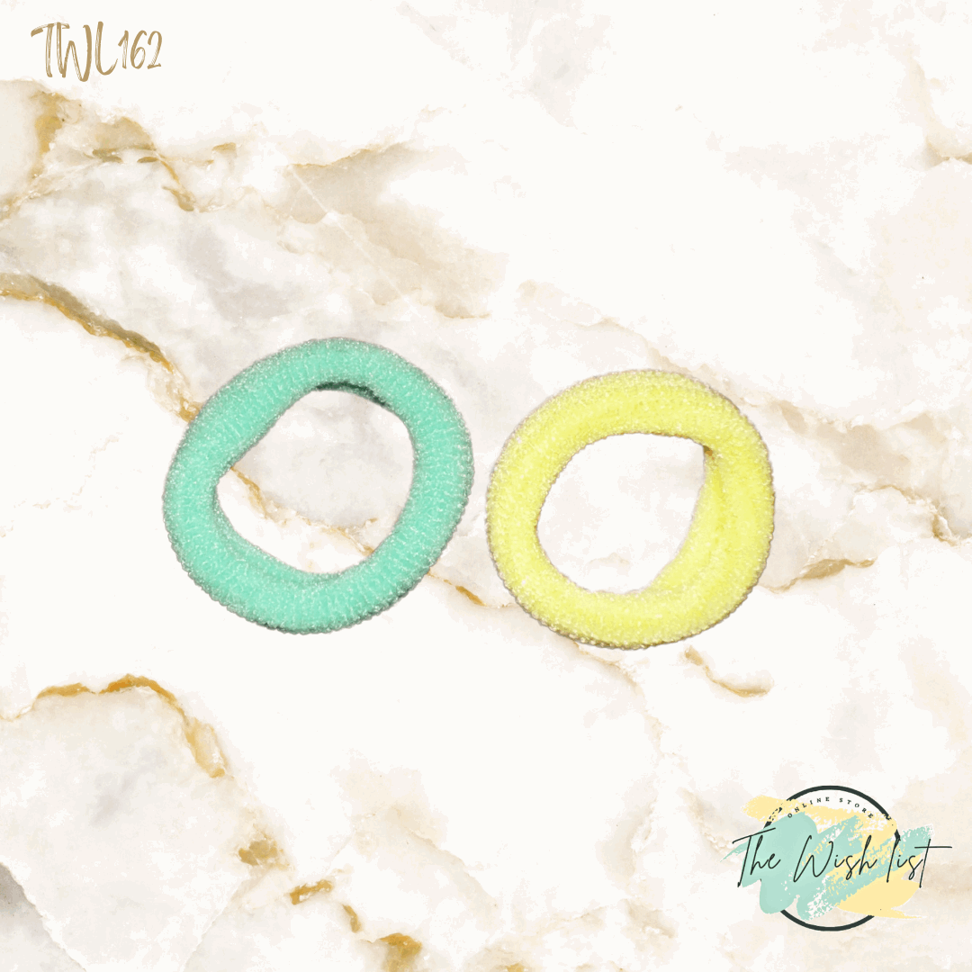 2pce Colorful Girls Hair Tie Bows