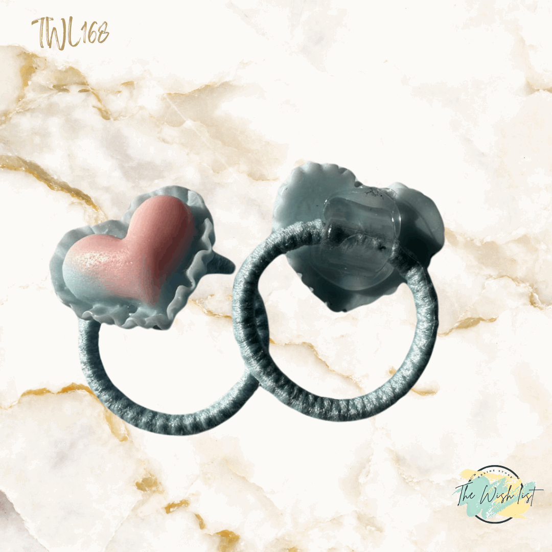 Character Hair Tie sets of 2 Pairs For Girls