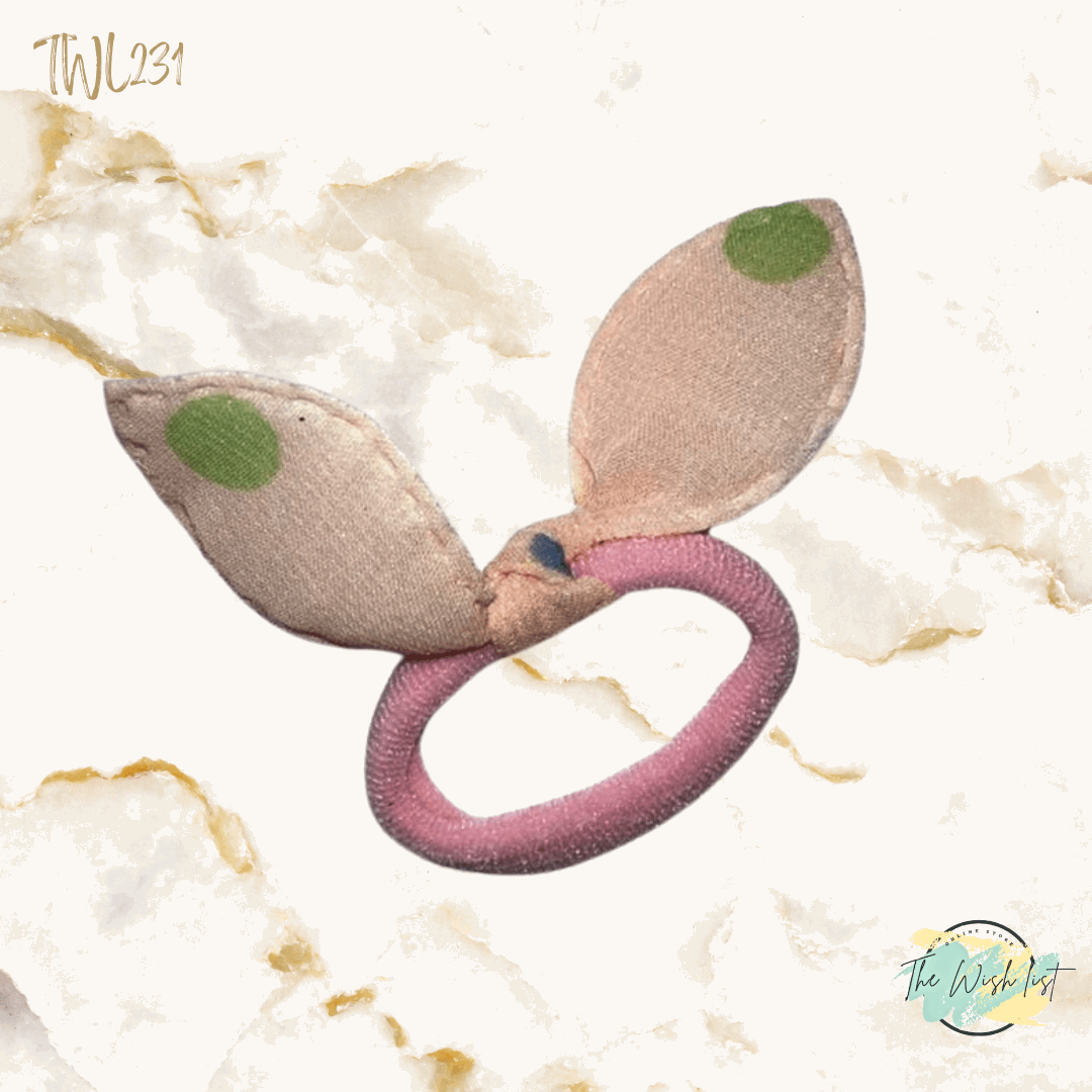 2Pce/ 3Pce Cute Rabbit Ears Hair tie