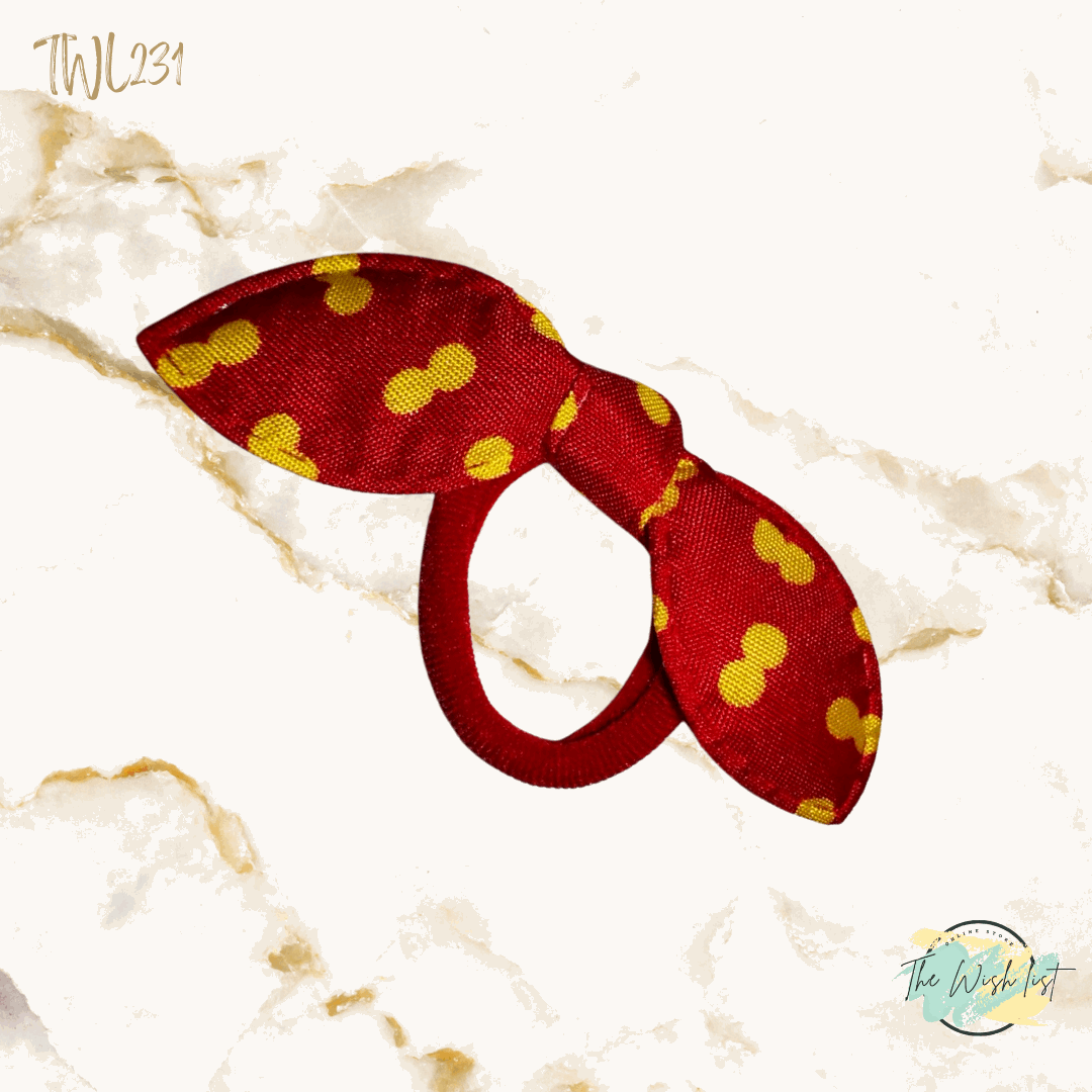 2Pce/ 3Pce Cute Rabbit Ears Hair tie