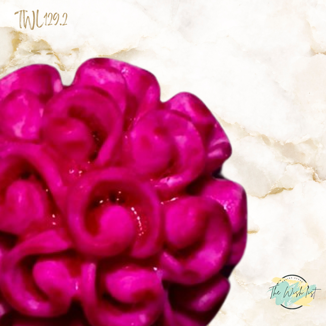 Women's Fashionable, Random Flower Shaped Polyresin - Effect Earrings
