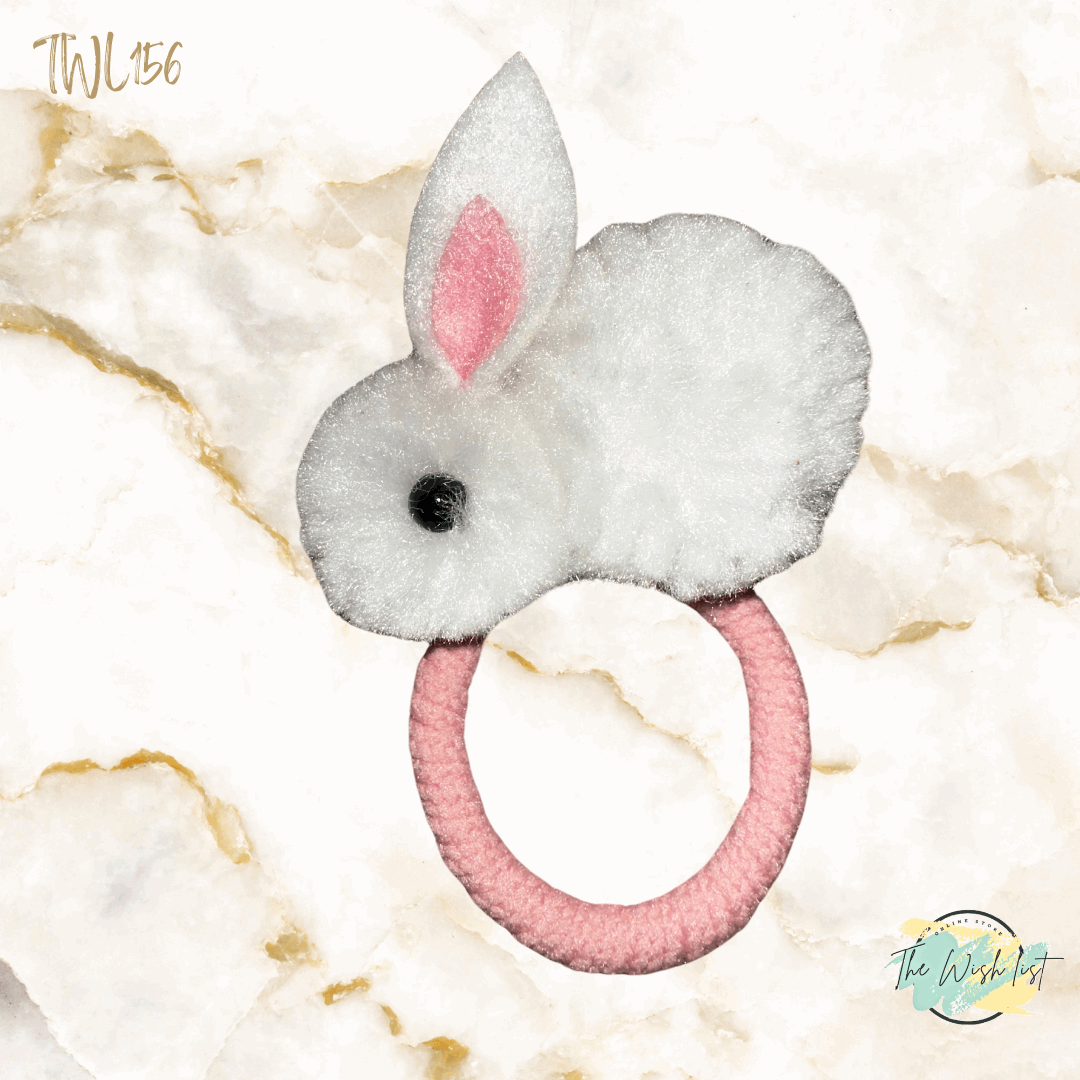 Fluffy Rabbit Hair tie